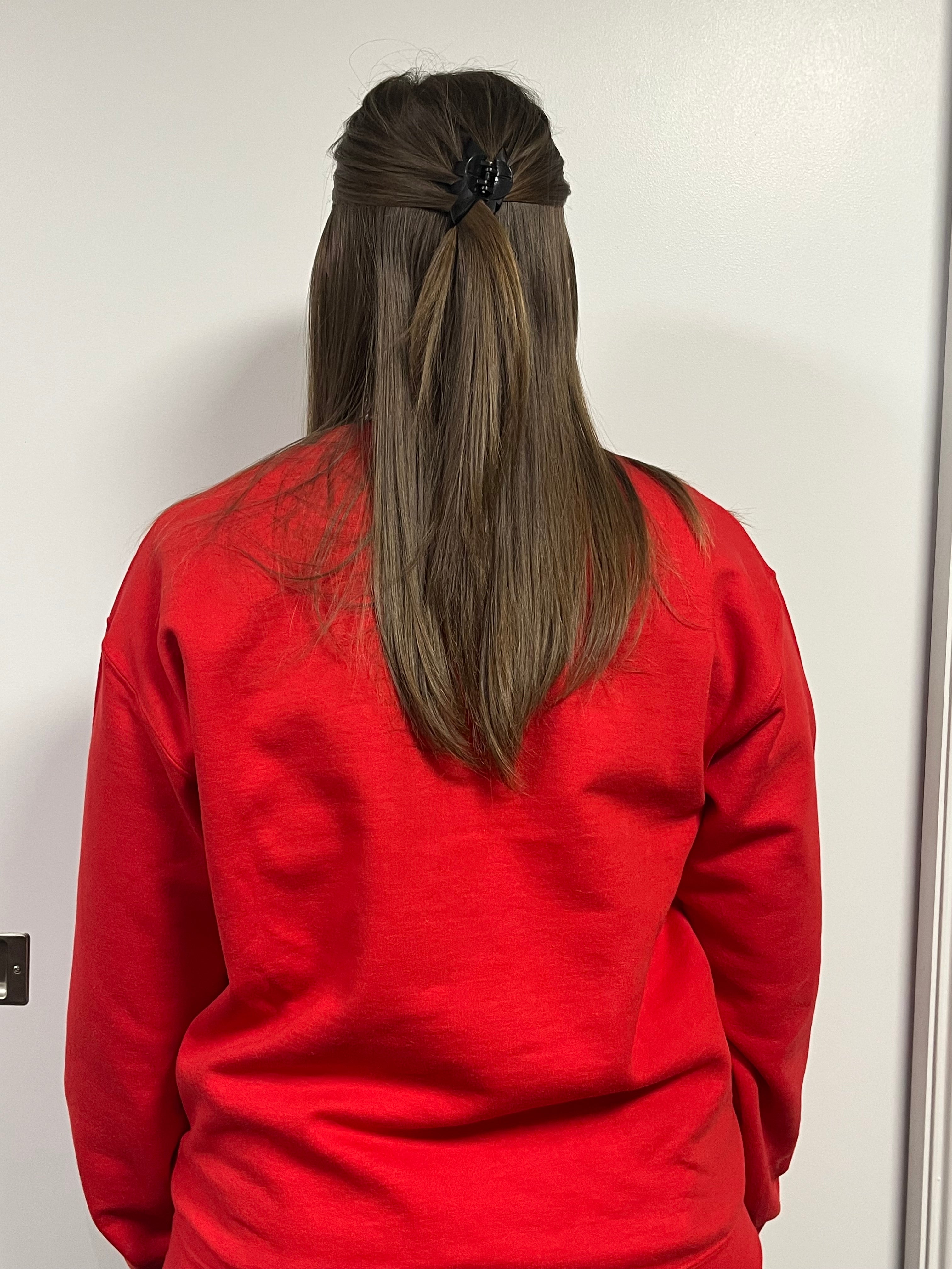 Red Mistletoe & Mimosas Holiday Crewneck